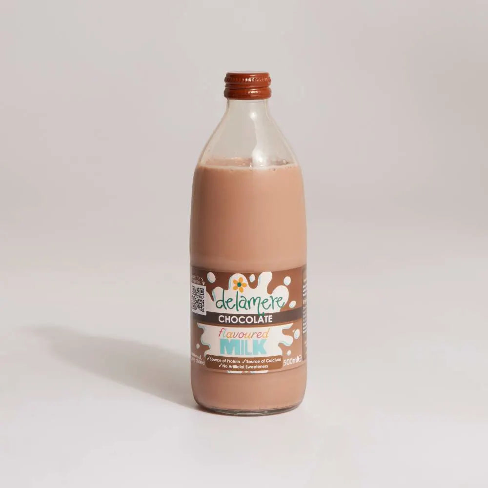 Delamere Chocolate Milk in Glass