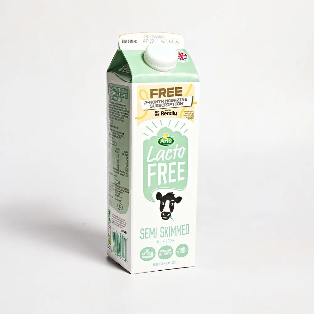 Lactofree Semi Skimmed Milk 1L
