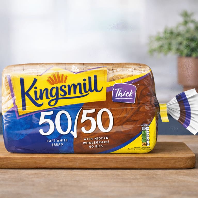 Kingsmill 50/50 Bread Thick 800g
