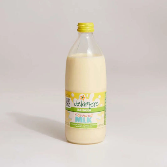 Delamere Banana Milk in Glass